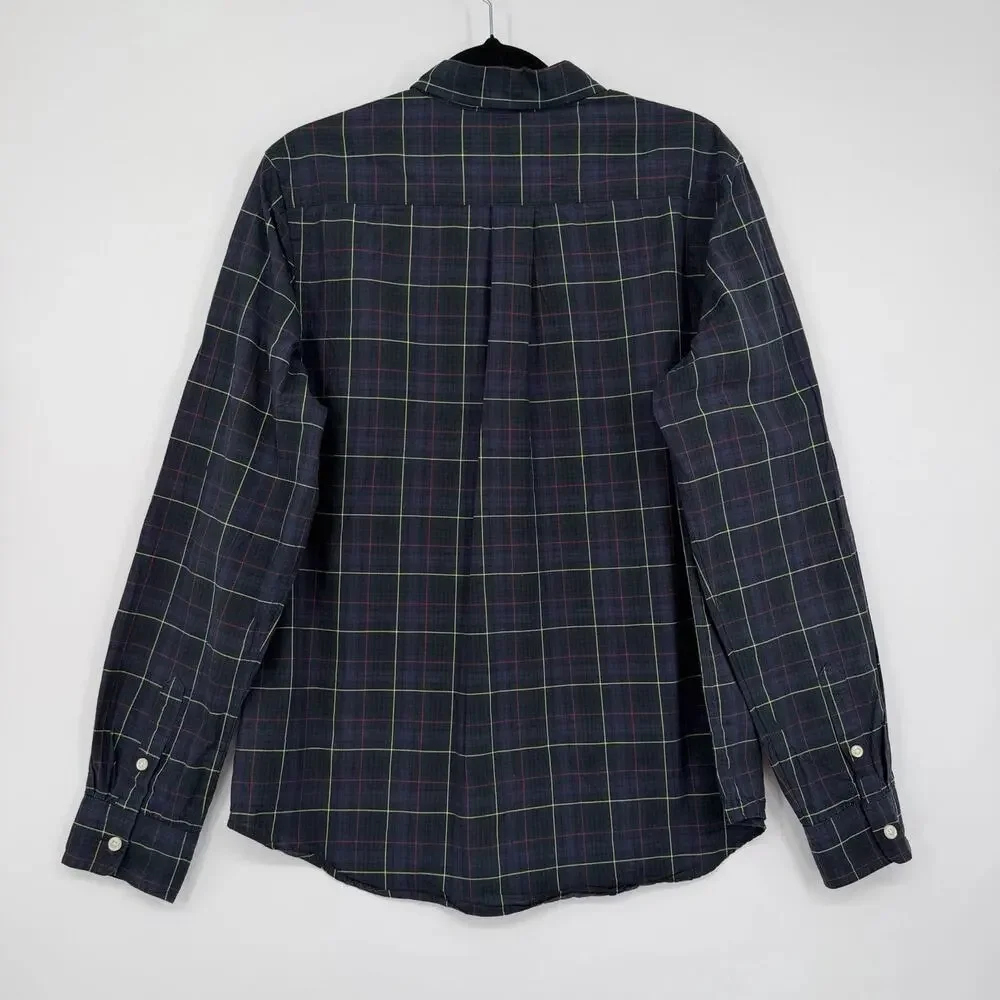 Polo Ralph Lauren Boys XL 16-30 Oxford Shirt Plaid Button Down Shirt Long Sleeve